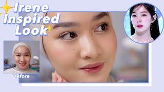 Irene Red Velvet Feel My Rythm Inspired Makeup Tutorial | D'Alba First Spray Serum review