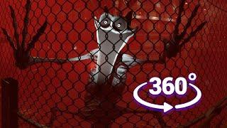 VR Poppy Playtime CATNAP JUMPSCARE & Nightmare CatNap Bossfight! 360° video #360 #vr #horrorgaming