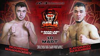 Nodirbek Mamaroziev VS Xaydarov Akrambek  | R3FC |