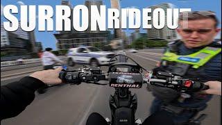 POLICE STOPPED OUR SURRON RIDEOUT!