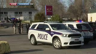 Police surround hotel on Broadway in Idaho Falls