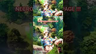 7.39b - Crazy Necrophos Kill with Nuclear Reactor Ez RAMPAGE !!! ️ #dota2 #dota2short #shorts