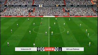 Valencia vs Las Palmas | La Liga | PES 2021 | PC Gameplay | 4K