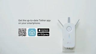 How to Set up TP-Link Range Extender RE450 via Tether App