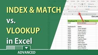 Vlookup vs Index and Match in Excel by Chris Menard