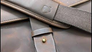 The NutSac Bags Jones 15 Leather Messenger Bag: The Full Nick Shabazz Review