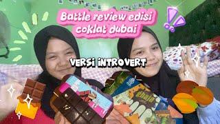 Battle Coklat Dubai ?! kira-kira lebih enakan yang mana yaaa?