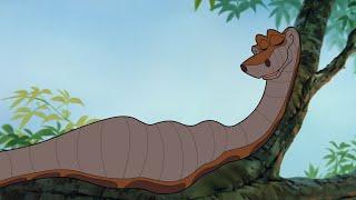 Kaa eats Mowgli & deals with Shere Khan (full encounter)