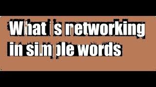 What is networking in simple words | networking | Qaiser Infotech