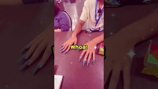 Can you solve a cube with LONG nails?