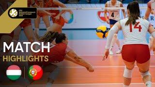 Highlights I HUNGARY vs. PORTUGAL I CEV European Golden League Women 2025