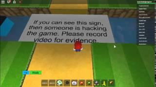 Roblox : Super Mario 3D RP Hacking