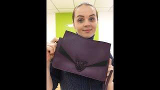 Сумочка клатч с отделкой в виде головы леопарда  Express Shoulder bag