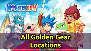 Monster Boy and the Cursed Kingom - Golden Gear Locations