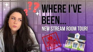 Where I've been... (NEW STREAM ROOM TOUR!)