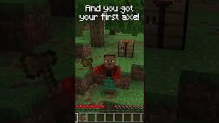Minecraft VS Vintage Story - Making an axe