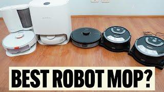 Best Robotic Mop [Narwal T10 vs. Roborock S7 vs. S5 Max vs. ILIFE Shinebot W400 vs. W450]