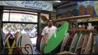 Poly E-Glass Epoxy skimboard from Victoria Skimboards