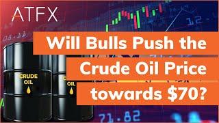 Crude Oil Price Forecast | Will Bulls Push the Crude Oil Price towards $70?  #USOIL #WTI #shorts