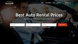 How to Make a Car Rental Booking Website with WordPress & AutoZone 2020