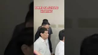 FPRRD SA SENATE #senatehearing #fprrd #president #philippines #hearing #tataydigong #duterte #shorts