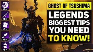 Top 20 Tips in Ghost of Tsushima LEGENDS You Need To Know | Ghost of Tsushima Legends Update Guide!