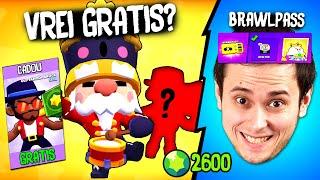 SKIN Gratis CADOU NOU + 2600 GEMS + BPass FULL! Hai Rapid