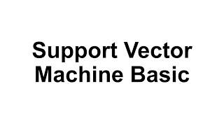 (Docceptor 머신러닝 8-1) Support Vector Machine 기초