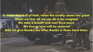 We Give Thanks In Hard Times by Amanda Udis-Kessler