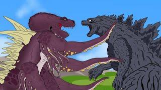 EVOLUTION OF GODZILLA VS OCTOZILLA | EPIC BATTLE | Power Level | ANIMATION SKILL