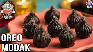 Ganesh Chaturthi Special - Oreo Modak | How To Make Modak At Home | Easy Dessert Recipe | Chef Ruchi