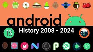 History of Android OS - 2001 To 2024 | Android 14 Update