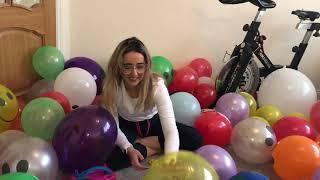 BLOWING UP DIFFERENT TYPE BALLOONS PART TWO