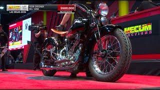 1939 Crocker Big Tank Hammers for $640,000 // Mecum Motorcycles 2019