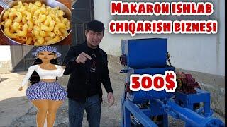 500$-600$ daromad Makaron ishlab chiqarish biznesida xamma savollarga javob @vaxabov1122