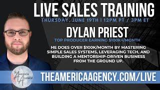 Live Sales Training with Dylan Priest