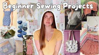 Beginner Friendly Sewing Ideas (with free patterns)