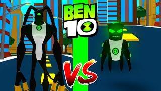 Ben 10 Feedback VS Buzzshock Roblox Ben 10 Arrival of Aliens