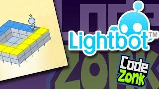 Lightbot on iPad - Level 3 Loops - Teaching Kids to Code