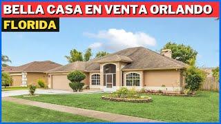 PRECIOSA CASA EN VENTA DE 3 HABITACIONES EN ORLANDO FLORIDA