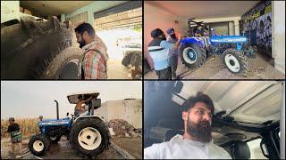 Holland 4by2 da tyre da km krta ok report ajj | 4by4 v hunda pya ready | dhillonpreet vlogs