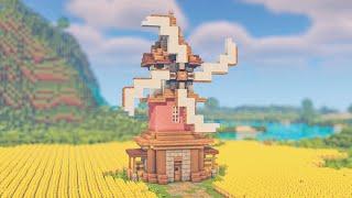 Minecraft | How to build a Windmill