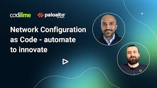 Network Configuration as Code - automate to innovate