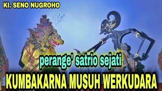 PASTI RAME...! perange' Satria sejati Kumbakarna musuh werkudara// ki. seno nugroho