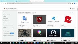 How To Open Chrome Web Store