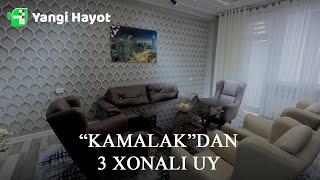 "KAMALAK"dan 3 xonali uy/Yangi Hayot uylari Navoiy/subsidiyaga beriladigan uylar