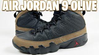 AIR JORDAN 9 OLIVE 2024 REVIEW - THESE ARE NICE! 