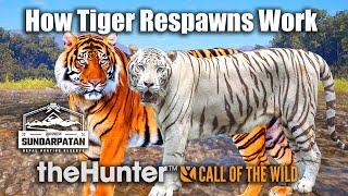 New Update - How Tiger Respawns Work ! - theHunter Call Of The Wild