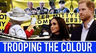 Trooping the Colour PROTEST - Prince Harry & Meghan Sussex News