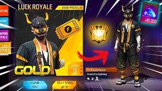 GOLD ROYALE  MEMBANTU PENGIKUT YANG RENDAH HATI Garena Free Fire 60000 DIAMONDS RECHARGE PERTAMA